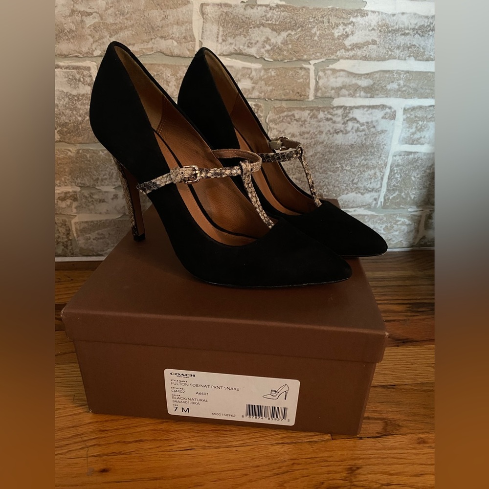 Coach Fulton heels